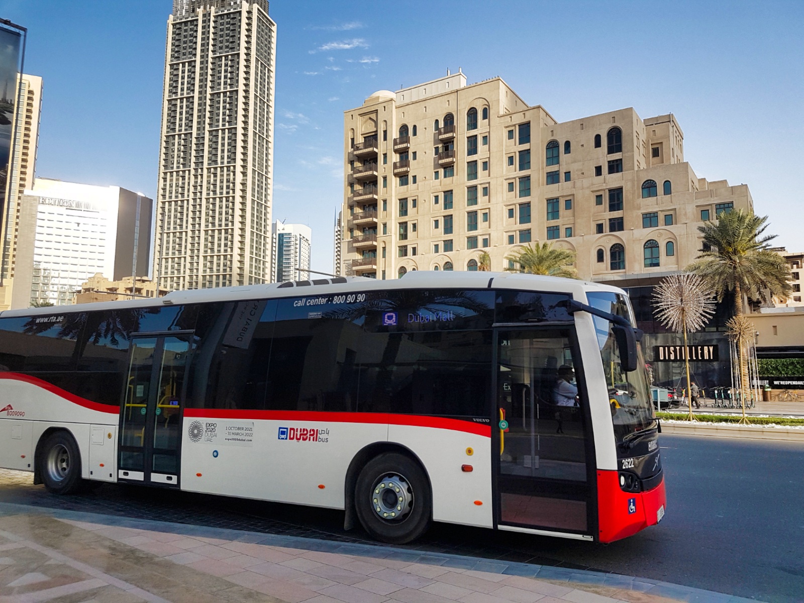 Автобусы в дубае. Inner City Bus in Dubai.