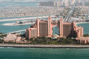 Atlantis The Palm в Дубае - Панорамный вид на отель