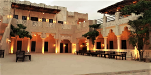 Дом шейха Саида Аль-Мактума в Дубае - Внутренний дворик