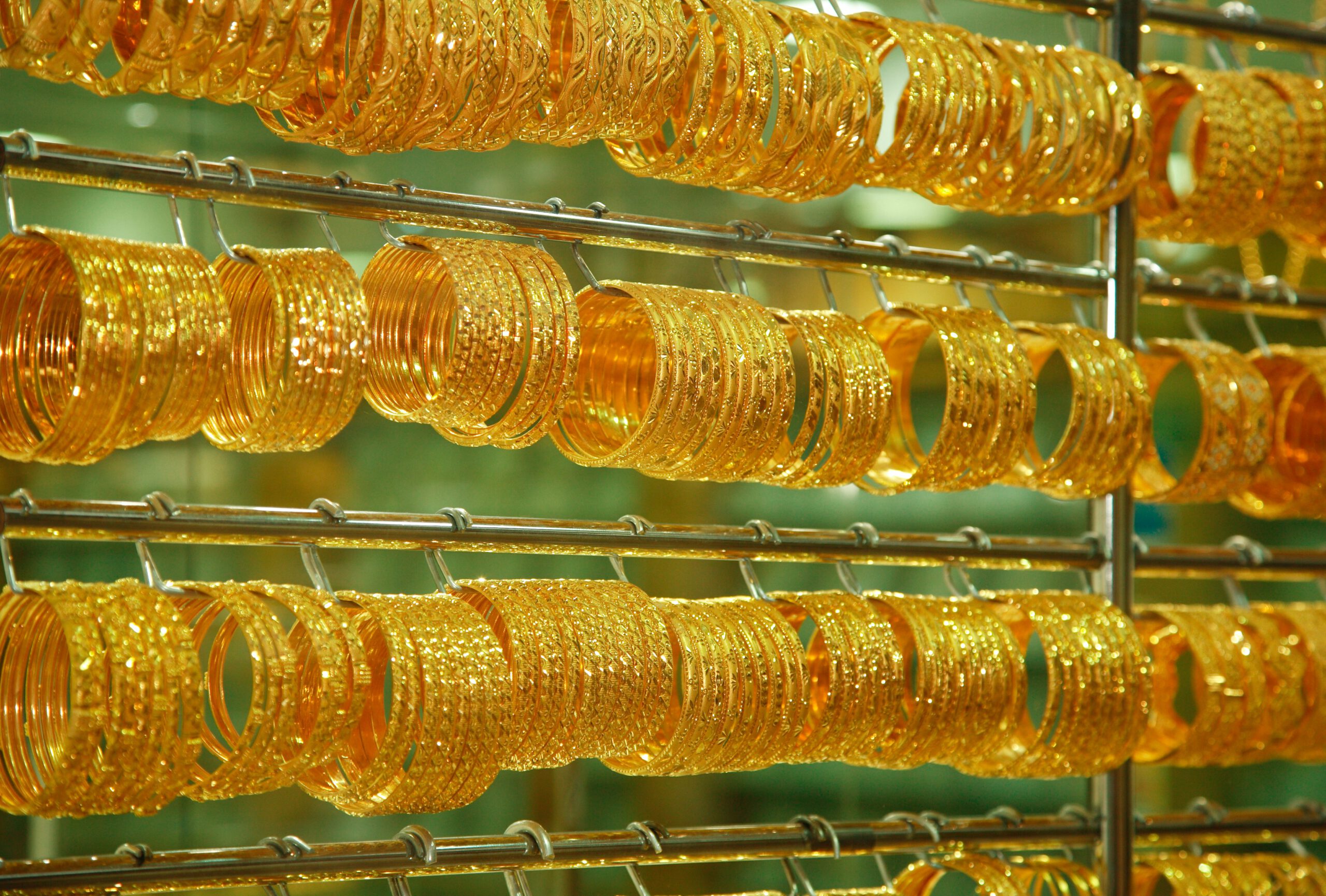 Золотой рынок в Дубае - Браслеты