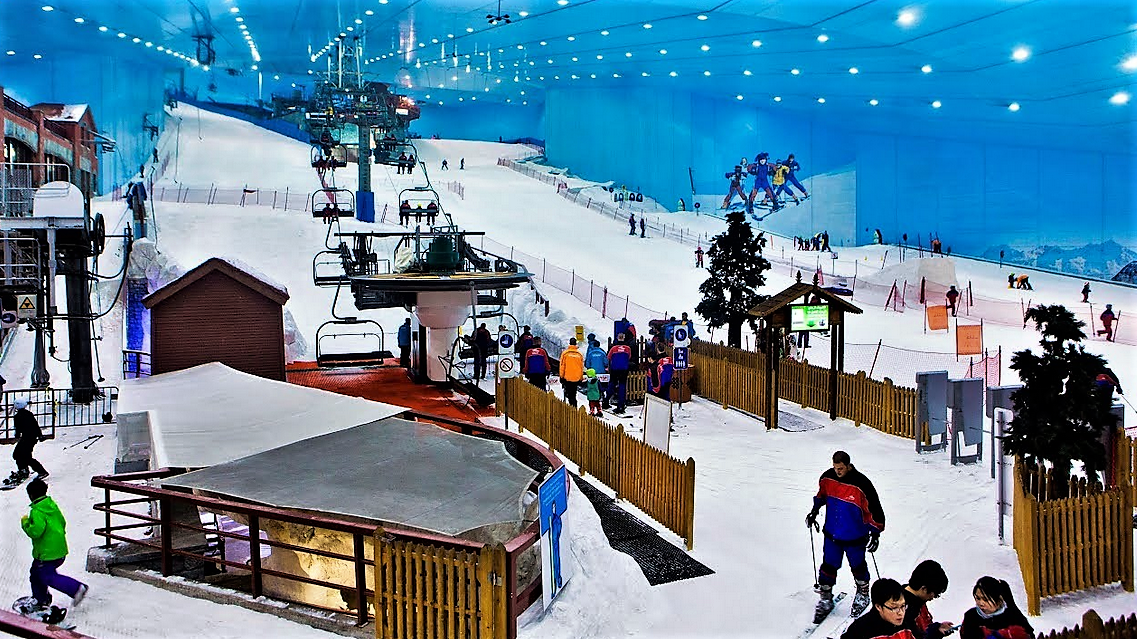 Ски Дубай - Лыжные склоны