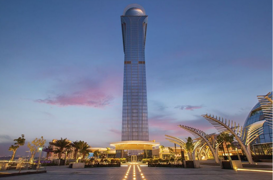 Смотровая площадка View at The Palm в Дубае - Небоскреб Palm Tower