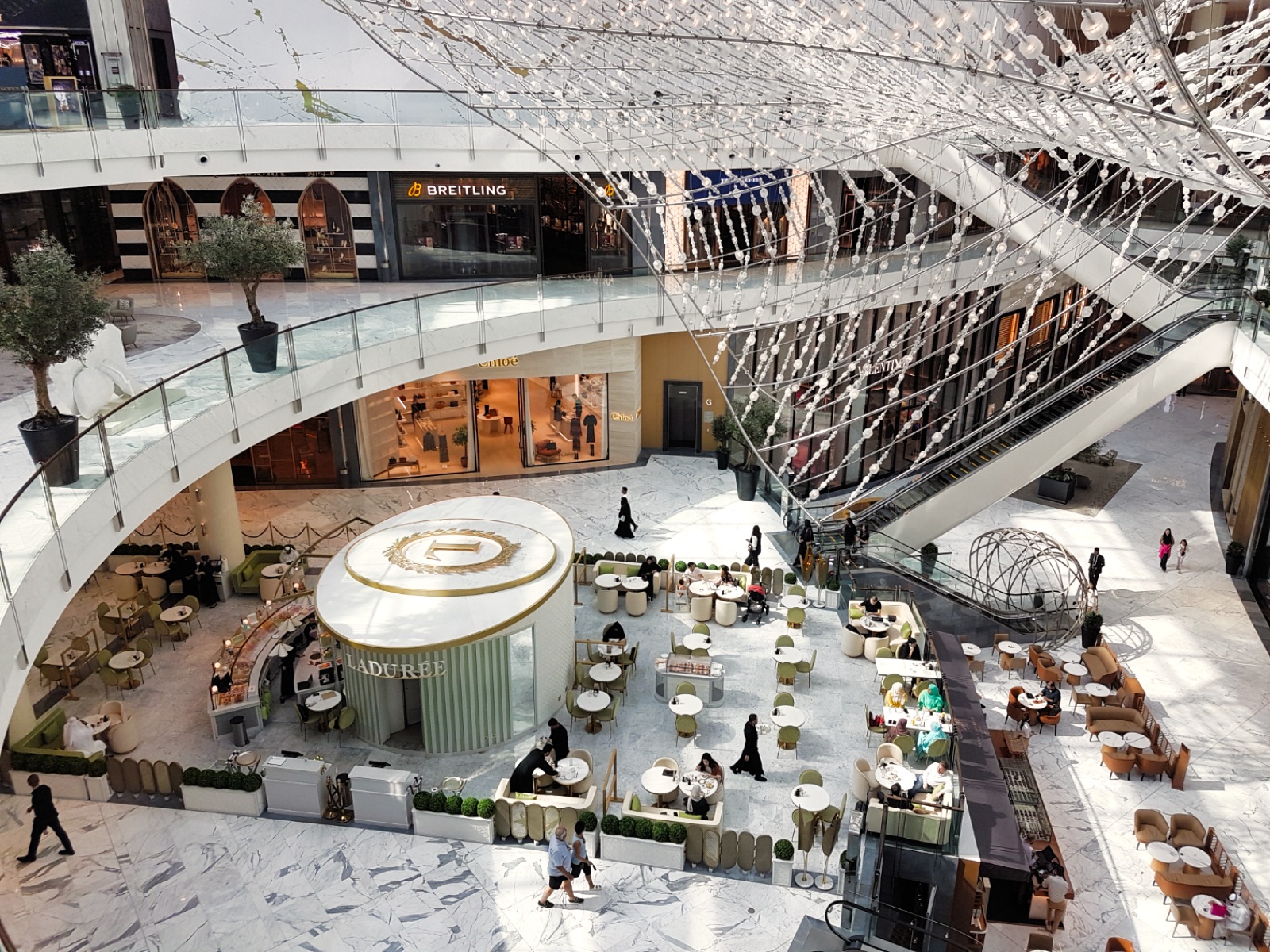 Dubai Mall в Дубае - Кофейня