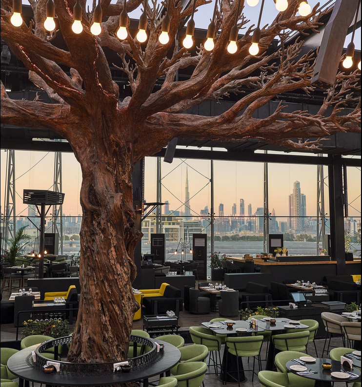 Лучшие бары на крыше в Дубае - Iris в Дубае