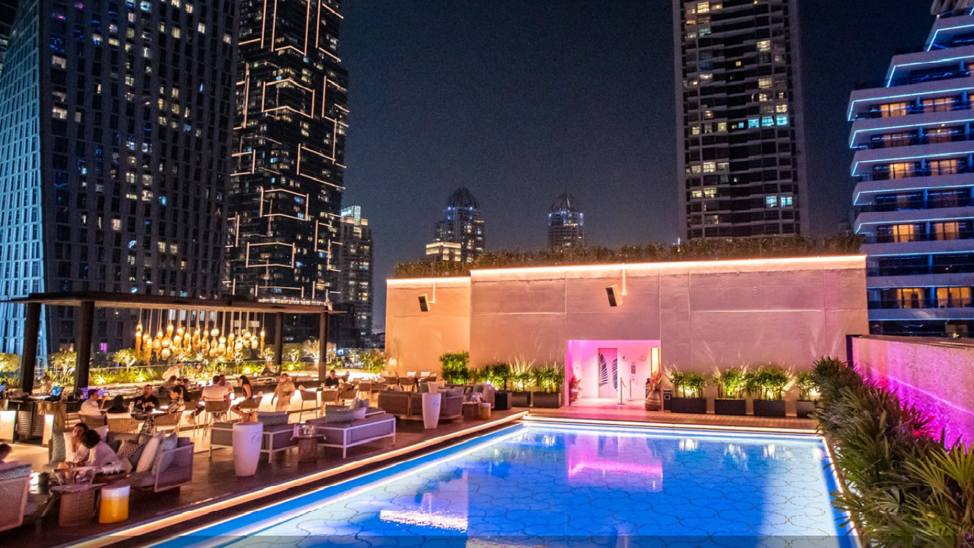 Лучшие бары на крыше в Дубае - Siddharta Lounge by Buddha Bar в Дубае