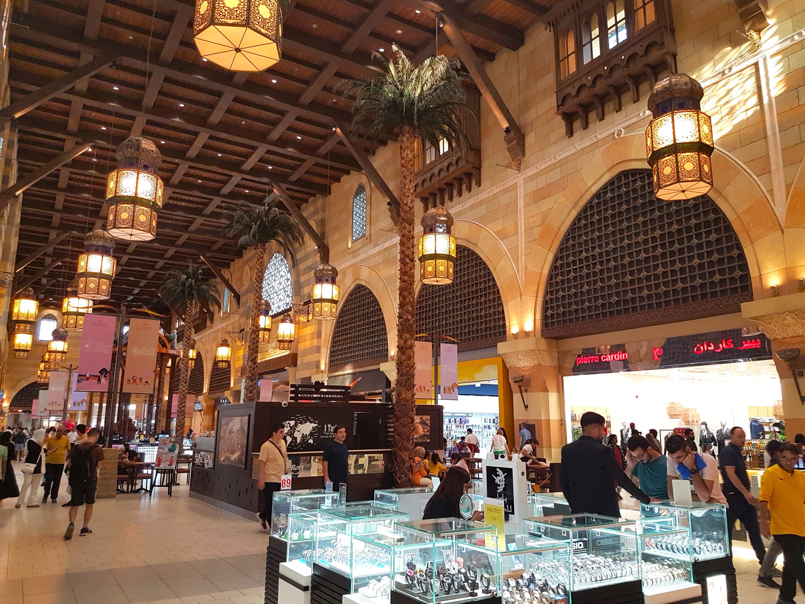 Ibn Battuta Mall в Дубае - Павильон Египет