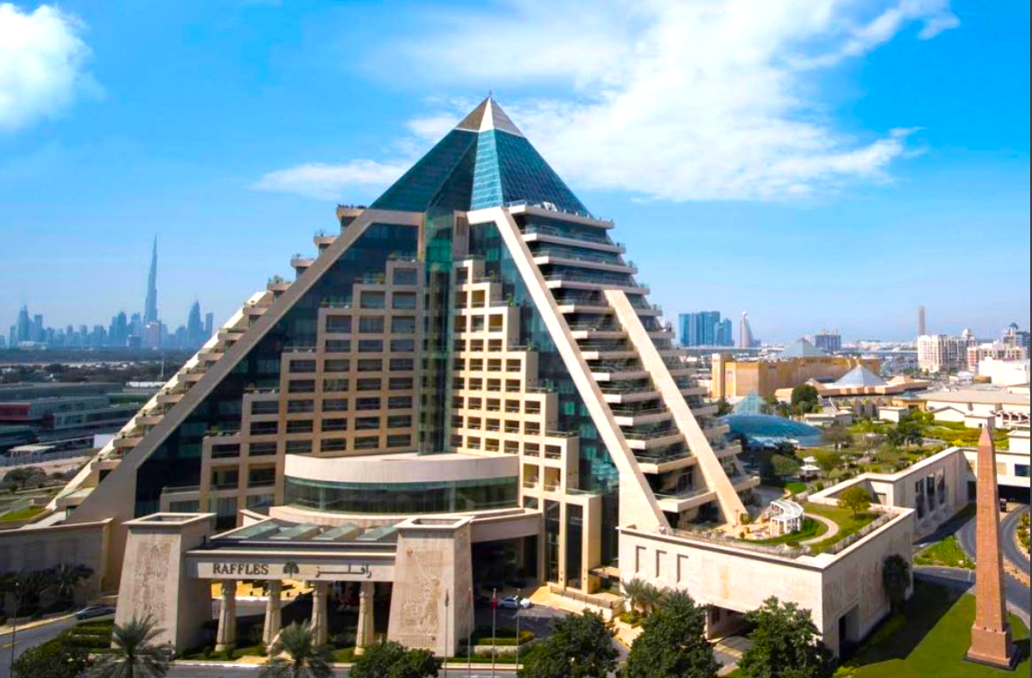 Wafi Mall в Дубае - Отель Raffles Dubai