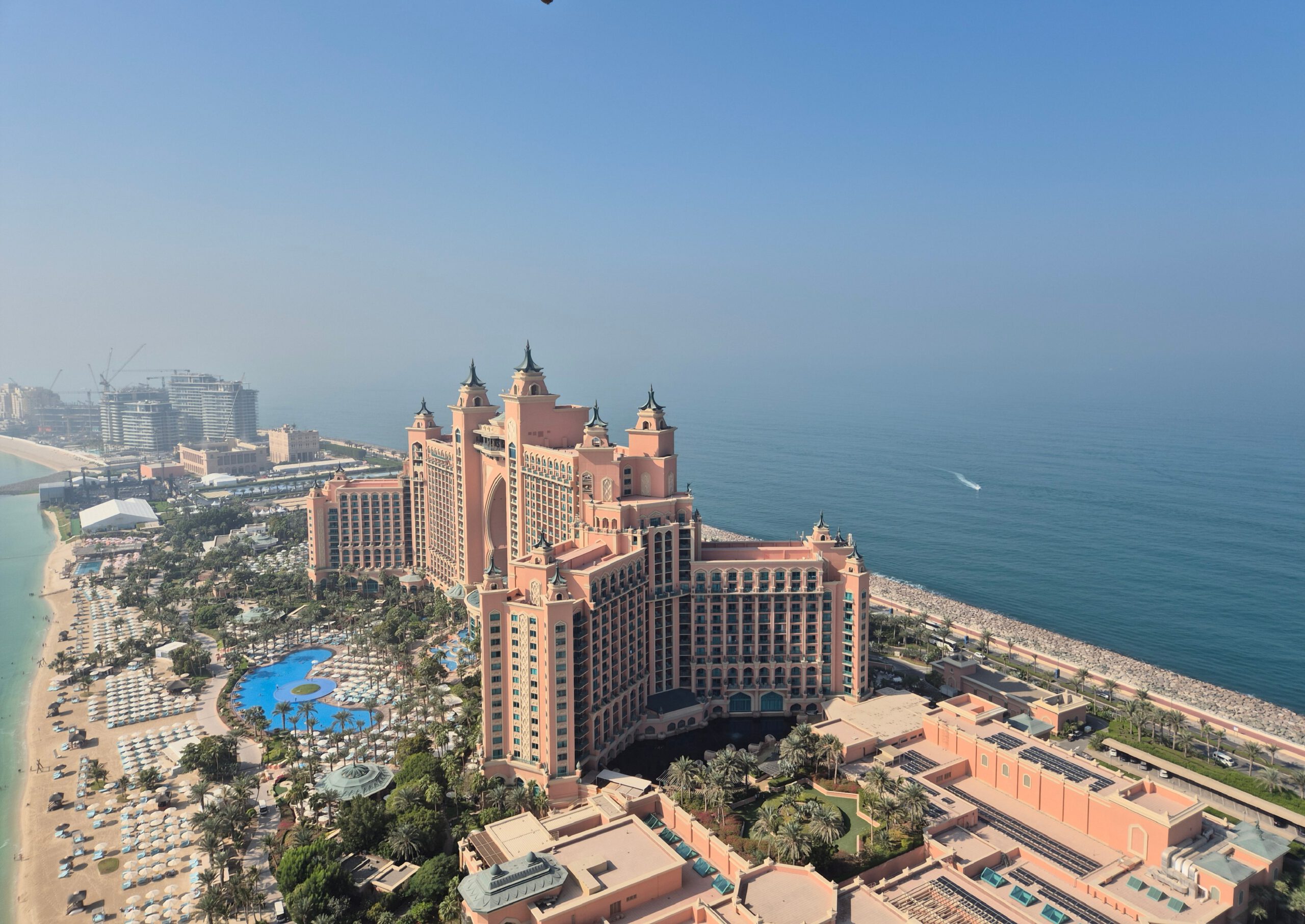 Воздушный шар The Dubai Balloon в Дубае - Вид сверху