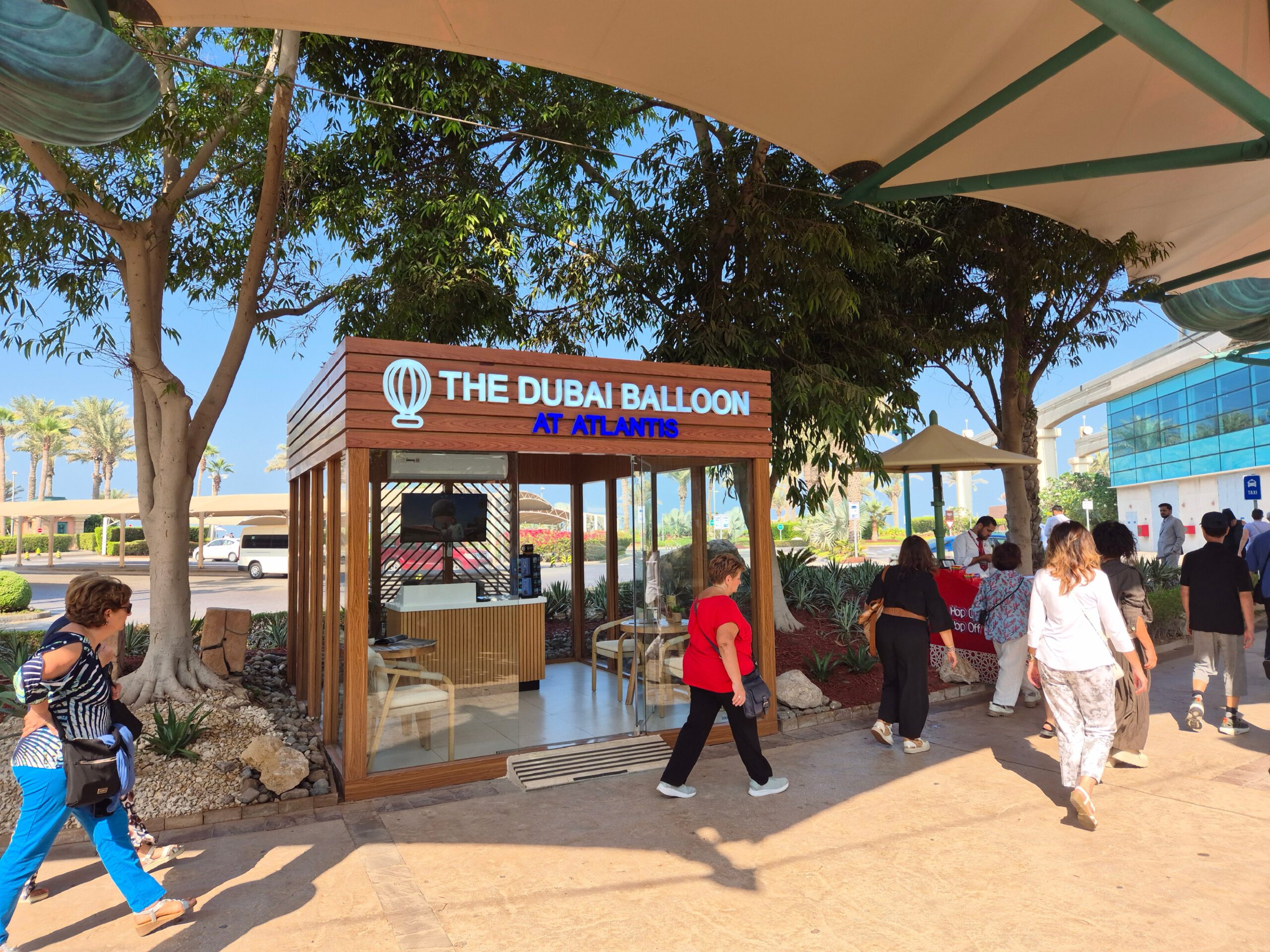 Воздушный шар The Dubai Balloon в Дубае - Касса